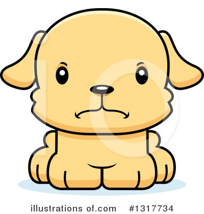 Puppy Clipart #1317734 by Cory Thoman
