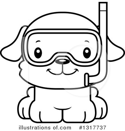 Royalty-Free (RF) Dog Clipart Illustration by Cory Thoman - Stock Sample #1317737
