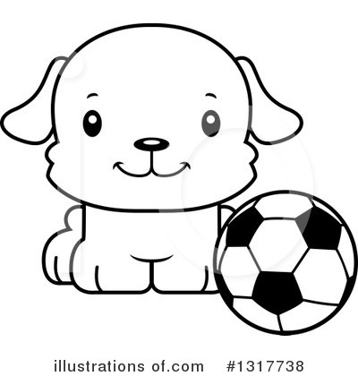 Royalty-Free (RF) Dog Clipart Illustration by Cory Thoman - Stock Sample #1317738
