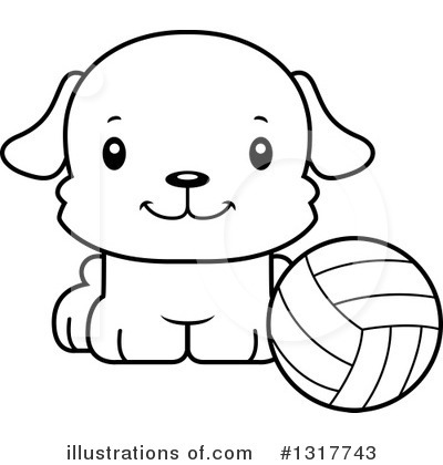 Royalty-Free (RF) Dog Clipart Illustration by Cory Thoman - Stock Sample #1317743
