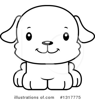 Royalty-Free (RF) Dog Clipart Illustration by Cory Thoman - Stock Sample #1317775