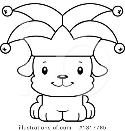 Royalty-Free (RF) Dog Clipart Illustration by Cory Thoman - Stock Sample #1317785