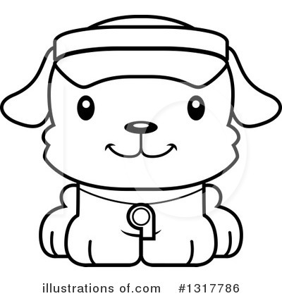 Royalty-Free (RF) Dog Clipart Illustration by Cory Thoman - Stock Sample #1317786