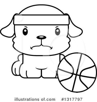 Royalty-Free (RF) Dog Clipart Illustration by Cory Thoman - Stock Sample #1317797