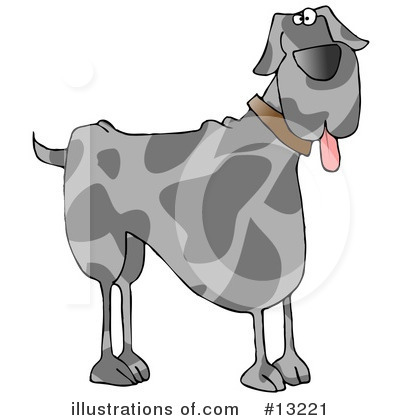 Royalty-Free (RF) Dog Clipart Illustration by djart - Stock Sample #13221