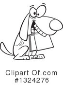 Dog Clipart #1324276 by toonaday