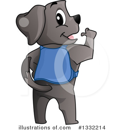 Royalty-Free (RF) Dog Clipart Illustration by BNP Design Studio - Stock Sample #1332214