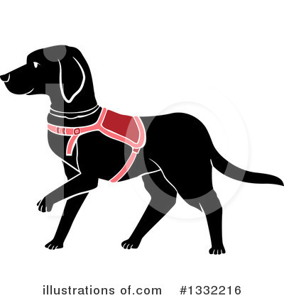 Royalty-Free (RF) Dog Clipart Illustration by BNP Design Studio - Stock Sample #1332216