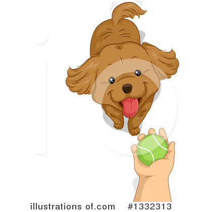 Royalty-Free (RF) Dog Clipart Illustration by BNP Design Studio - Stock Sample #1332313