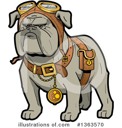 Dog Clipart #1363570 by Clip Art Mascots