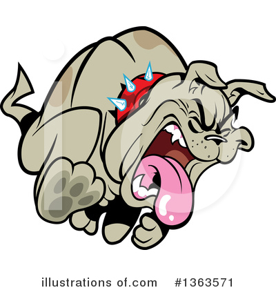 Royalty-Free (RF) Dog Clipart Illustration by Clip Art Mascots - Stock Sample #1363571