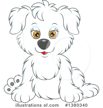 Royalty-Free (RF) Dog Clipart Illustration by Alex Bannykh - Stock Sample #1380340