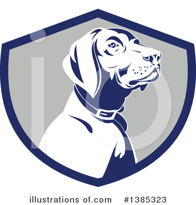 Pointer Dog Clipart #1385323 by patrimonio