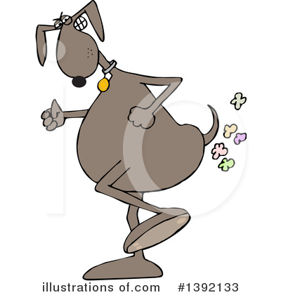 Royalty-Free (RF) Dog Clipart Illustration by djart - Stock Sample #1392133