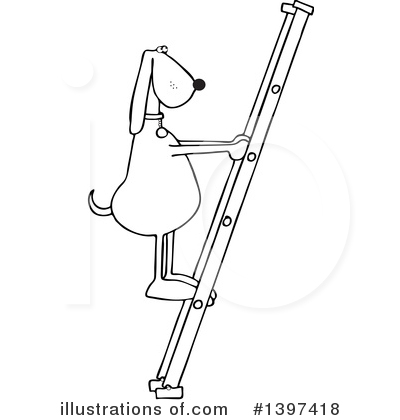 Royalty-Free (RF) Dog Clipart Illustration by djart - Stock Sample #1397418