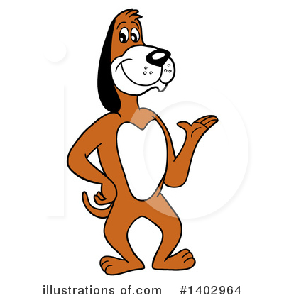 Royalty-Free (RF) Dog Clipart Illustration by LaffToon - Stock Sample #1402964