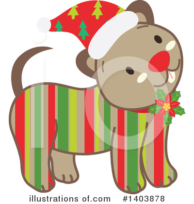 Royalty-Free (RF) Dog Clipart Illustration by Cherie Reve - Stock Sample #1403878