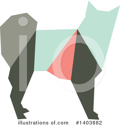 Royalty-Free (RF) Dog Clipart Illustration by Cherie Reve - Stock Sample #1403882