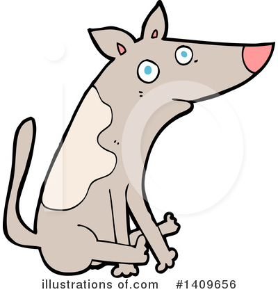 Royalty-Free (RF) Dog Clipart Illustration by lineartestpilot - Stock Sample #1409656