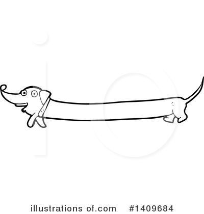 Royalty-Free (RF) Dog Clipart Illustration by lineartestpilot - Stock Sample #1409684