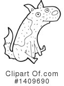 Dog Clipart #1409690 by lineartestpilot
