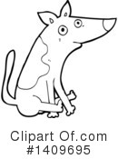 Dog Clipart #1409695 by lineartestpilot