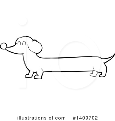 Royalty-Free (RF) Dog Clipart Illustration by lineartestpilot - Stock Sample #1409702