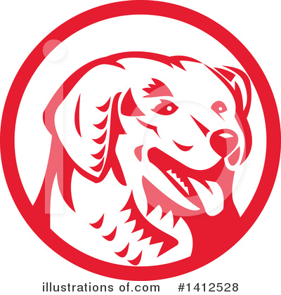 Royalty-Free (RF) Dog Clipart Illustration by patrimonio - Stock Sample #1412528