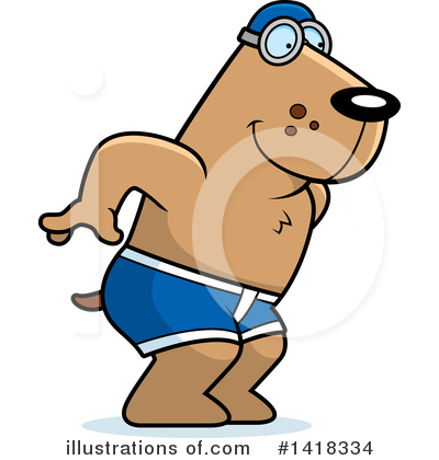 Swimmer Clipart #1418334 by Cory Thoman