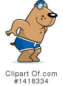 Dog Clipart #1418334 by Cory Thoman