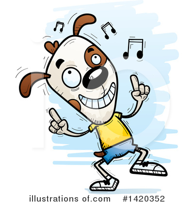 Royalty-Free (RF) Dog Clipart Illustration by Cory Thoman - Stock Sample #1420352