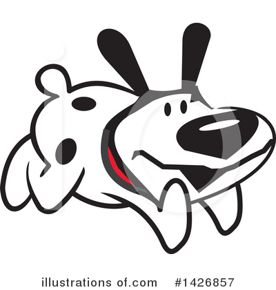 Royalty-Free (RF) Dog Clipart Illustration by Johnny Sajem - Stock Sample #1426857