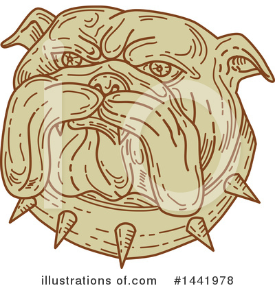 Royalty-Free (RF) Dog Clipart Illustration by patrimonio - Stock Sample #1441978