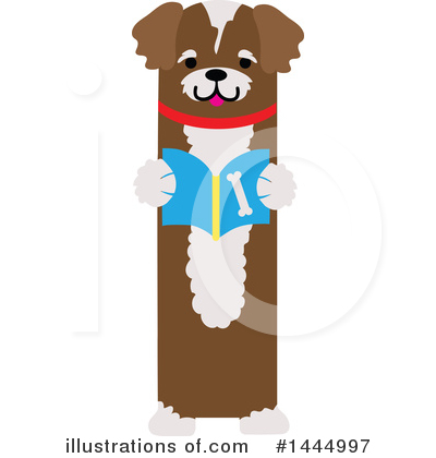 Royalty-Free (RF) Dog Clipart Illustration by Maria Bell - Stock Sample #1444997
