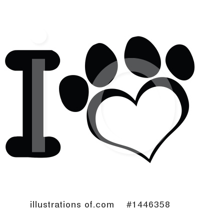 Royalty-Free (RF) Dog Clipart Illustration by Hit Toon - Stock Sample #1446358