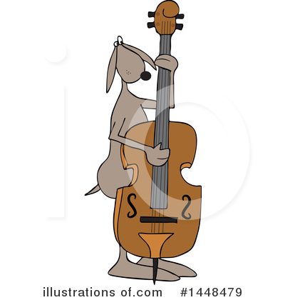 Royalty-Free (RF) Dog Clipart Illustration by djart - Stock Sample #1448479
