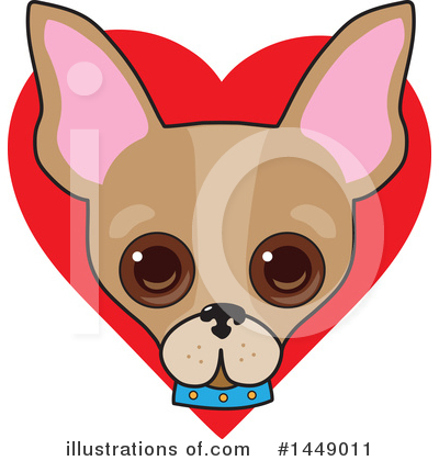 Royalty-Free (RF) Dog Clipart Illustration by Maria Bell - Stock Sample #1449011