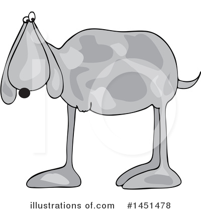 Royalty-Free (RF) Dog Clipart Illustration by djart - Stock Sample #1451478