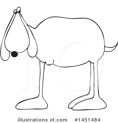 Royalty-Free (RF) Dog Clipart Illustration by djart - Stock Sample #1451484
