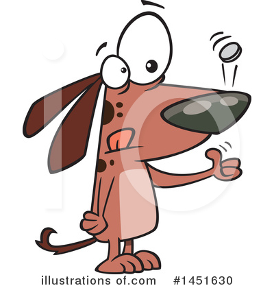 Royalty-Free (RF) Dog Clipart Illustration by toonaday - Stock Sample #1451630