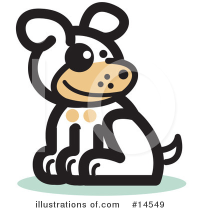 Royalty-Free (RF) Dog Clipart Illustration by Andy Nortnik - Stock Sample #14549