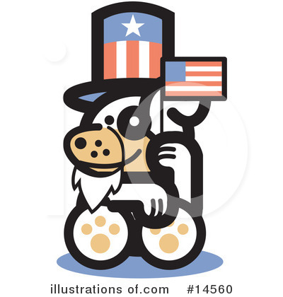 American Flag Clipart #14560 by Andy Nortnik