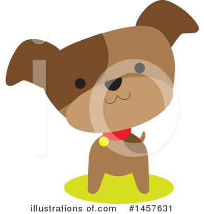 Royalty-Free (RF) Dog Clipart Illustration by Maria Bell - Stock Sample #1457631