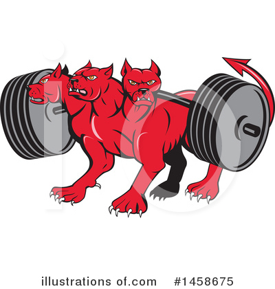 Royalty-Free (RF) Dog Clipart Illustration by patrimonio - Stock Sample #1458675