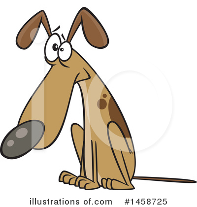 Royalty-Free (RF) Dog Clipart Illustration by toonaday - Stock Sample #1458725