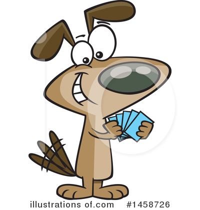 Royalty-Free (RF) Dog Clipart Illustration by toonaday - Stock Sample #1458726