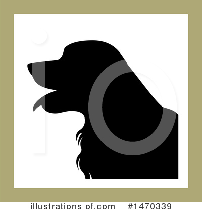 Golden Retriever Clipart #1470339 by Lal Perera