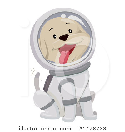 Astronaut Clipart #1478738 by BNP Design Studio