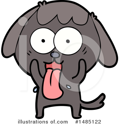 Royalty-Free (RF) Dog Clipart Illustration by lineartestpilot - Stock Sample #1485122