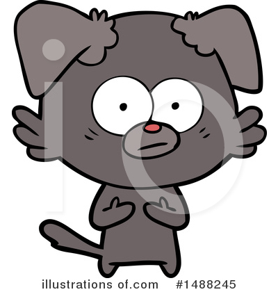 Royalty-Free (RF) Dog Clipart Illustration by lineartestpilot - Stock Sample #1488245